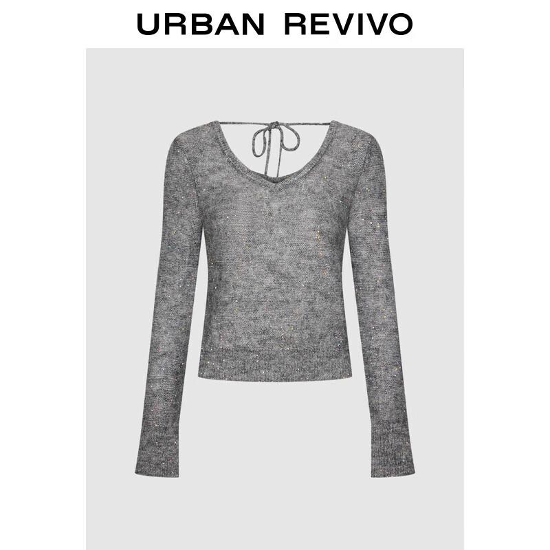 UR 2025 Осень Женский короткий вязаный кардиган с пайетками XL
UR 2025 Осень Женский короткий вязаный кардиган с пайетками XL