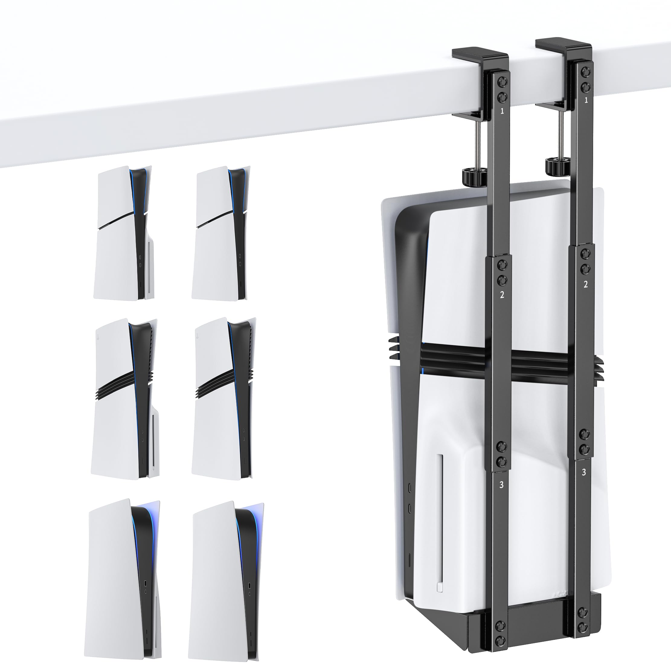 with PS5 PS5 Under Desk Holder New PS5 Pro Vertical Stand Game Console Storage Rack PlayStation 5 Mount No Drilling Required Scratch Prevention
with PS5 PS5 Under Desk Holder New PS5 Pro Vertical Stand Game Console Storage Rack PlayStation 5 Mount No Drilling Required Scratch Prevention