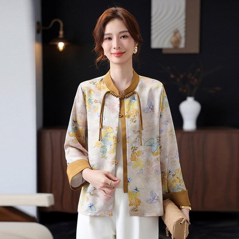 2026 Spring Floral Cardigan: Stylish Chinese National Style for Middle-Aged and Elderly Women 3XL (for 120-130 jin) розовый
2026 Spring Floral Cardigan: Stylish Chinese National Style for Middle-Aged and Elderly Women 3XL (for 120-130 jin) розовый