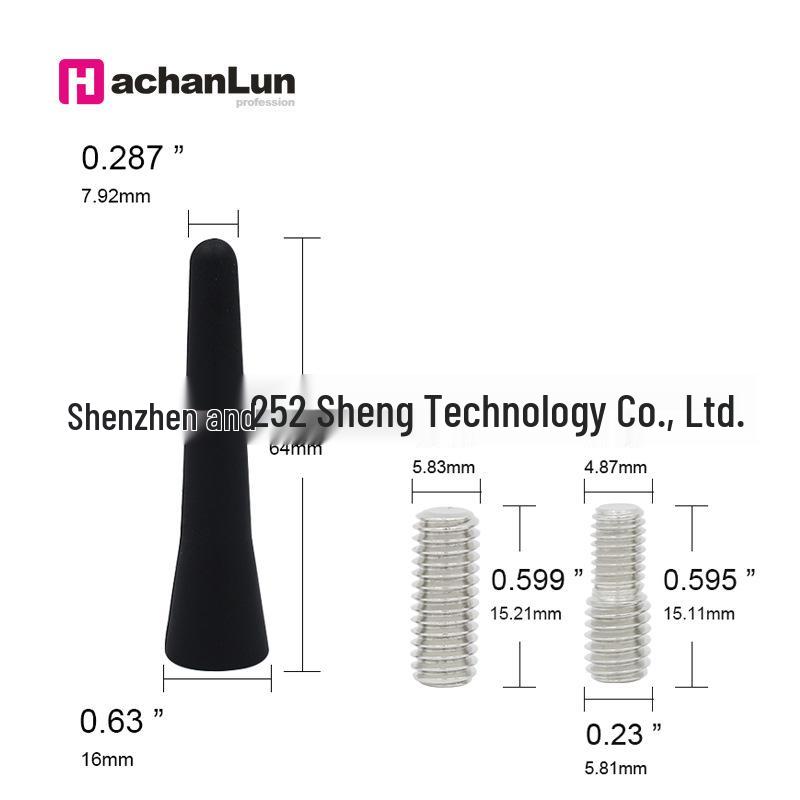 2.5 Short Car Antenna for Yaris, RAV4, Vios, Prius, E Z чорний
2.5 Short Car Antenna for Yaris, RAV4, Vios, Prius, E Z чорний