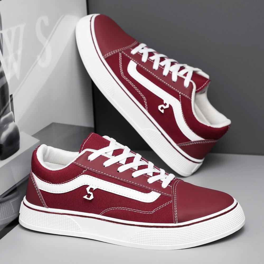 Season shoes men s classic low-top canvas shoes student board shoes men s and girls casual couple shoes trend 39
Season shoes men s classic low-top canvas shoes student board shoes men s and girls casual couple shoes trend 39