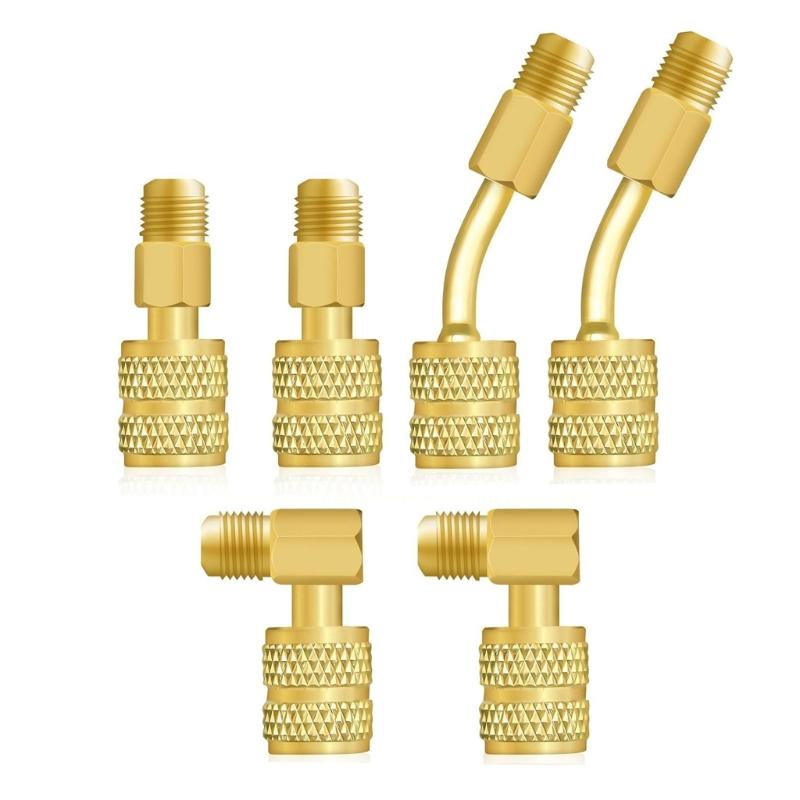 R410A Adapters Maintenance Tool Cooling System Tool Straight Adapter Equipment Tool Perfect for Cooling System Repair 1
R410A Adapters Maintenance Tool Cooling System Tool Straight Adapter Equipment Tool Perfect for Cooling System Repair 1