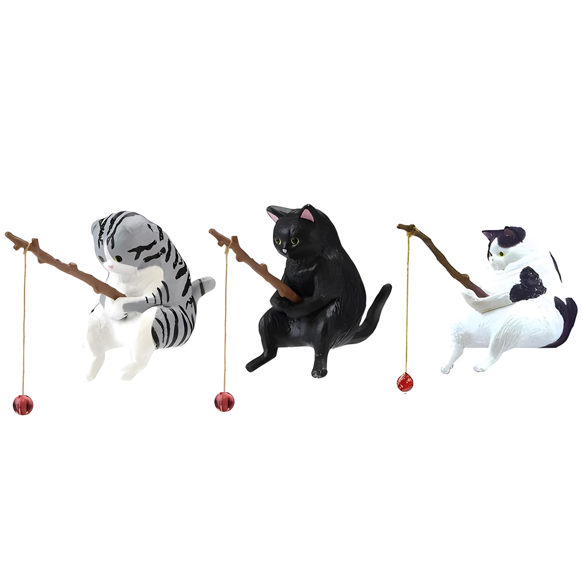 AAGWW Fishing Day Capsule Toy Kitten Fishing Aquarium Leisure Fishing Cat Hanging Gachapon Toy Cat Fishing Ornament, Decor, Cat, Ornament, (3-Piece
AAGWW Fishing Day Capsule Toy Kitten Fishing Aquarium Leisure Fishing Cat Hanging Gachapon Toy Cat Fishing Ornament, Decor, Cat, Ornament, (3-Piece