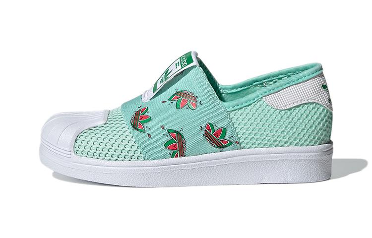 Adidas Originals SUPERSTAR 360 Smr 360 C Breathable Low top Skateboard Shoes Green White Children Aged 3 7 Years Old FY9835
Adidas Originals SUPERSTAR 360 Smr 360 C Breathable Low top Skateboard Shoes Green White Children Aged 3 7 Years Old FY9835
