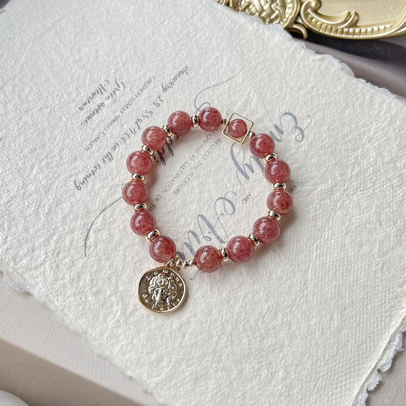 Natural strawberry crystal bracelet women s simple bead bracelet crystal bracelet jewelry lover dating gift
Natural strawberry crystal bracelet women s simple bead bracelet crystal bracelet jewelry lover dating gift