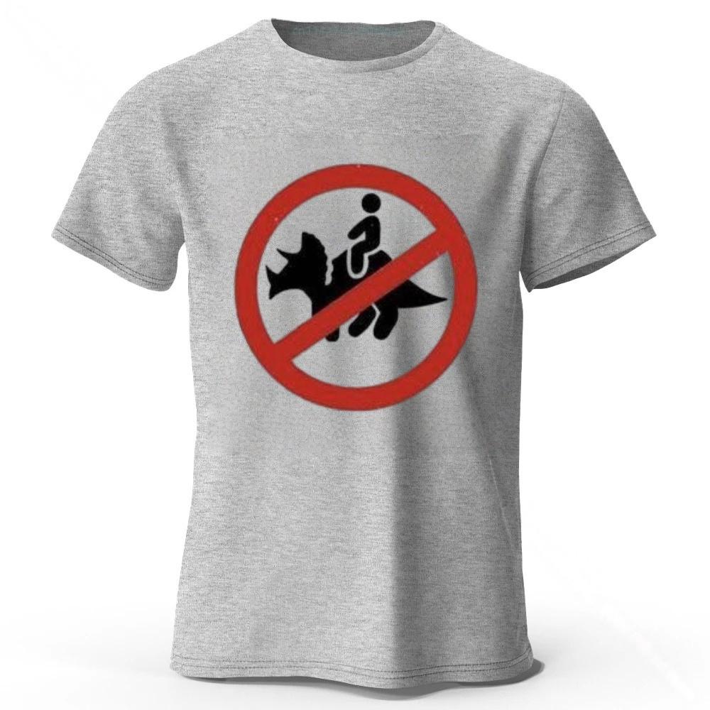 Prohibit Riding Dinosaurs Humorous Style Cotton Short Sleeved Men s Summer Street Loose and Fashionable Casual T-shirt XXXL сірий
Prohibit Riding Dinosaurs Humorous Style Cotton Short Sleeved Men s Summer Street Loose and Fashionable Casual T-shirt XXXL сірий