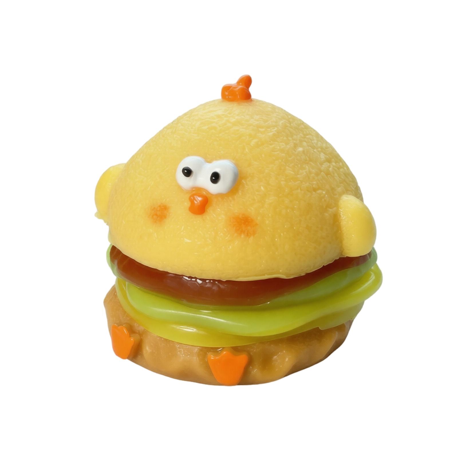 Soft Squishy Hamburger Shaped Stress Relief Toy Slow Rebound Durable Sensory Squeeze Toy for Kids and Adults One Size жовтий
Soft Squishy Hamburger Shaped Stress Relief Toy Slow Rebound Durable Sensory Squeeze Toy for Kids and Adults One Size жовтий