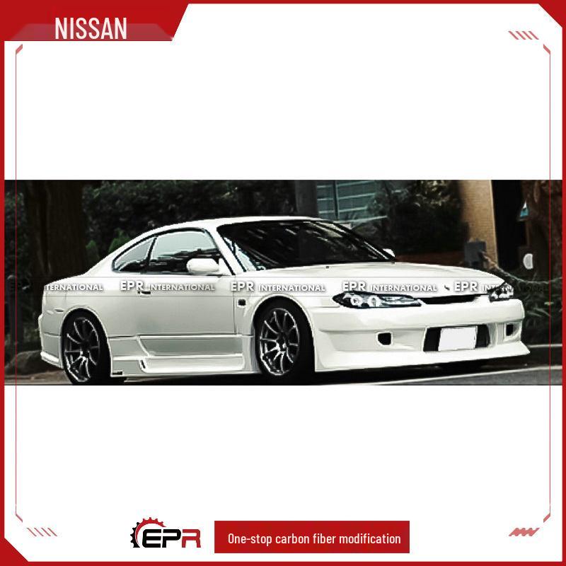 Resin Fiber Body Kit for Nissan Silvia S15 GF: Front Bumper, Side Skirts, Rear G-Bar, Fenders. Side Skirts (Resin Fiber, Needs Painting)
Resin Fiber Body Kit for Nissan Silvia S15 GF: Front Bumper, Side Skirts, Rear G-Bar, Fenders. Side Skirts (Resin Fiber, Needs Painting)
