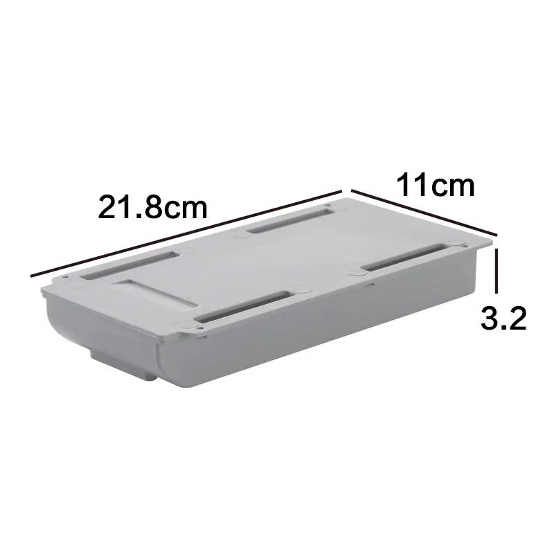 Self Stick Pencil Tray Desk Table Storage Drawer Organizer Box Under Desk Stand Self-Adhesive Under-Drawer Storage
Self Stick Pencil Tray Desk Table Storage Drawer Organizer Box Under Desk Stand Self-Adhesive Under-Drawer Storage