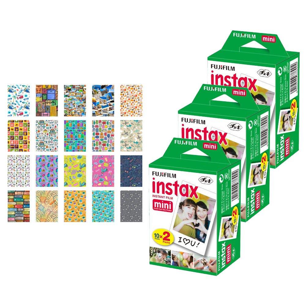 Fujifilm Instax mini Instant Film + Sticker Frame Fujifilm Instax Prints Travel Package - Deluxe Set
Fujifilm Instax mini Instant Film + Sticker Frame Fujifilm Instax Prints Travel Package - Deluxe Set