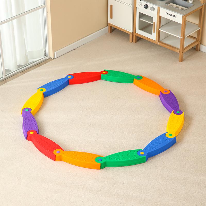 Детская балансировочная доска для сенсорной тренировки: Развивающая игрушка-мост
Детская балансировочная доска для сенсорной тренировки: Развивающая игрушка-мост