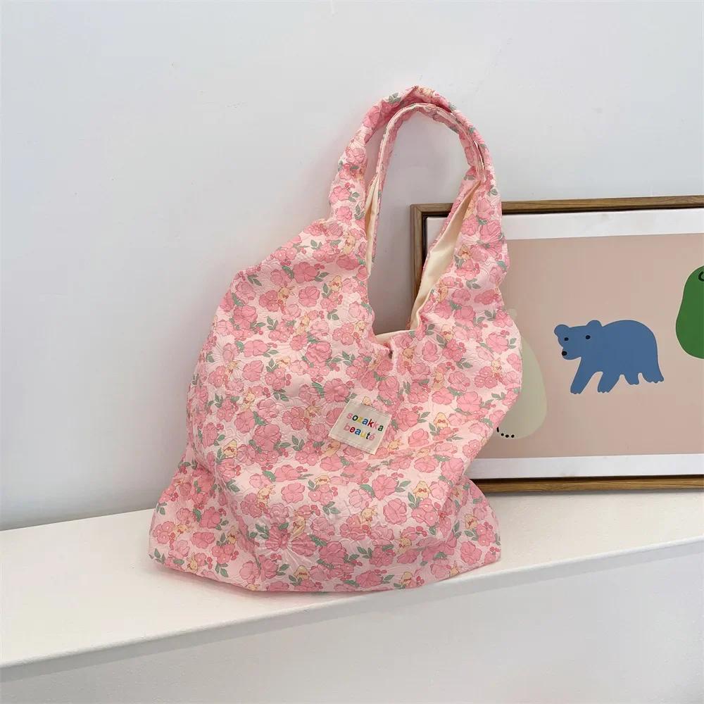 Female Tote Shopping Bag Eco Handbag Reusable Grocery Shopper Purse Korean Women Sweet Cartoon Shoulder Bag Books Pouch
Female Tote Shopping Bag Eco Handbag Reusable Grocery Shopper Purse Korean Women Sweet Cartoon Shoulder Bag Books Pouch