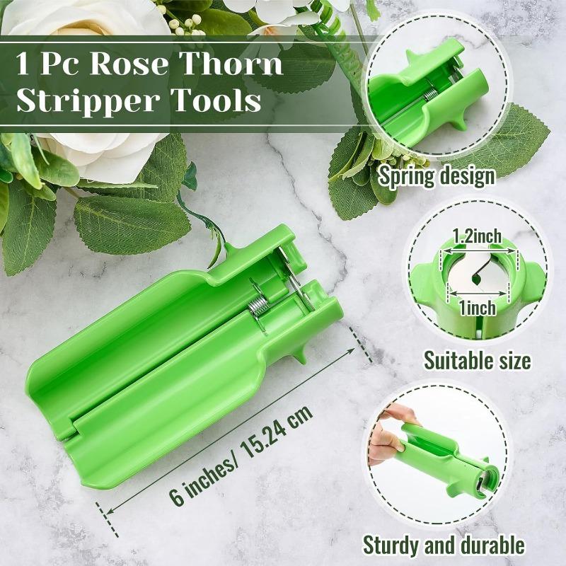 1pcs Plastic Rose Thorn Remover Stripper Tool - Home Garden Pruning Shears with Ergonomic Handle for Gardening Safety 15.2X3CM
1pcs Plastic Rose Thorn Remover Stripper Tool - Home Garden Pruning Shears with Ergonomic Handle for Gardening Safety 15.2X3CM