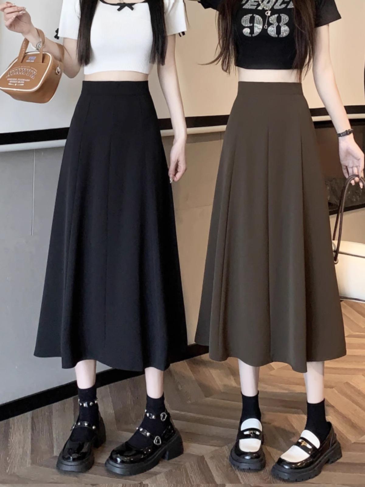 Women s Spring High-Waist A-Line Skirt, Mid-Length Pleated Swing, Slim Fit, Mature Style, Small Size 2XL
Women s Spring High-Waist A-Line Skirt, Mid-Length Pleated Swing, Slim Fit, Mature Style, Small Size 2XL