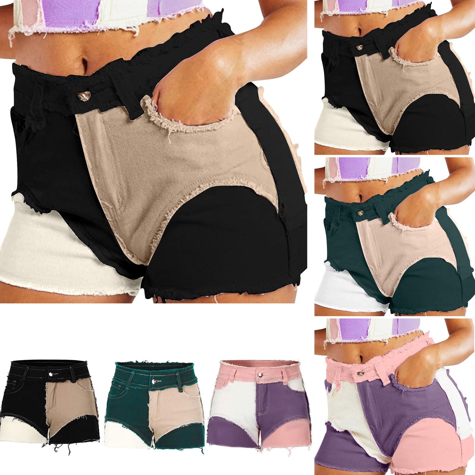 Fashion Women s Middle-Waisted High Elasticity Casual Party Shorts Jeans 
Fashion Women s Middle-Waisted High Elasticity Casual Party Shorts Jeans