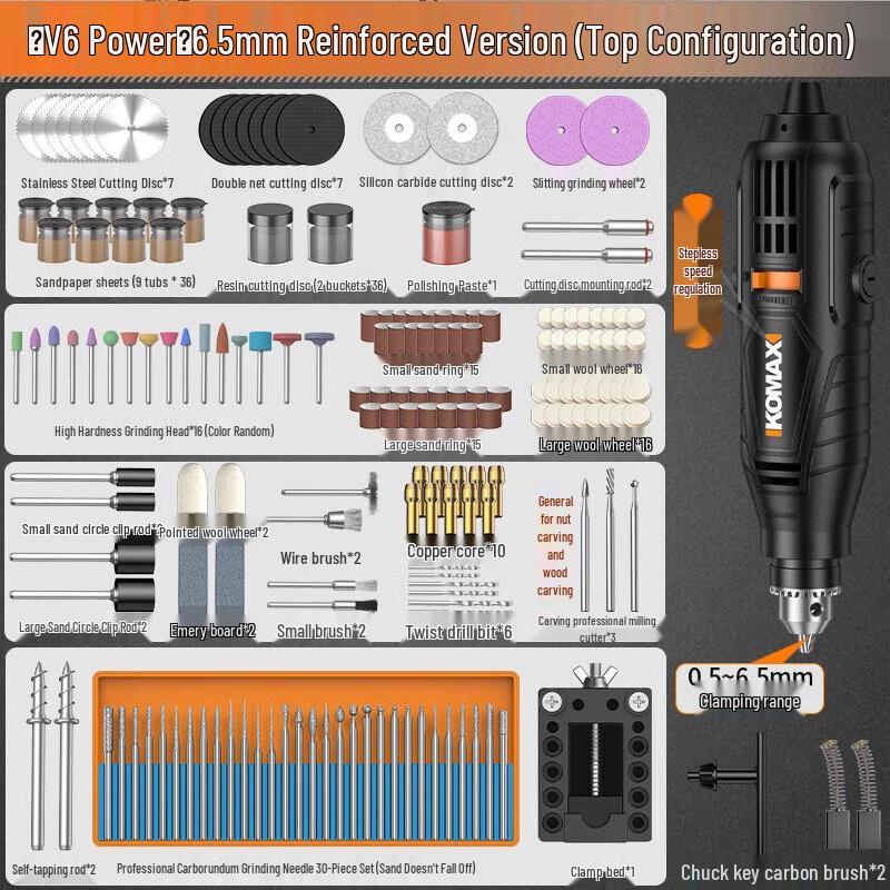 SMVP V6 Power Electric Grinder CN plug (adapter included)
SMVP V6 Power Electric Grinder CN plug (adapter included)