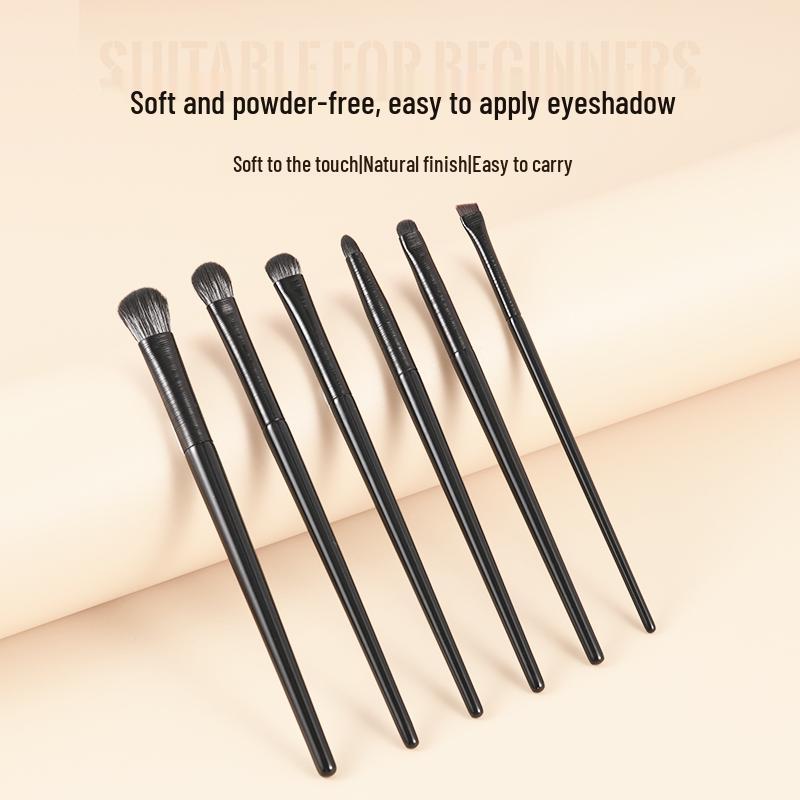Cangzhou 6-Piece Soft Hair Eye Makeup Brush Set: Includes Eye Shadow, Smudge, Silkworm, Eyeliner, Blade, and Detail Brushes
Cangzhou 6-Piece Soft Hair Eye Makeup Brush Set: Includes Eye Shadow, Smudge, Silkworm, Eyeliner, Blade, and Detail Brushes