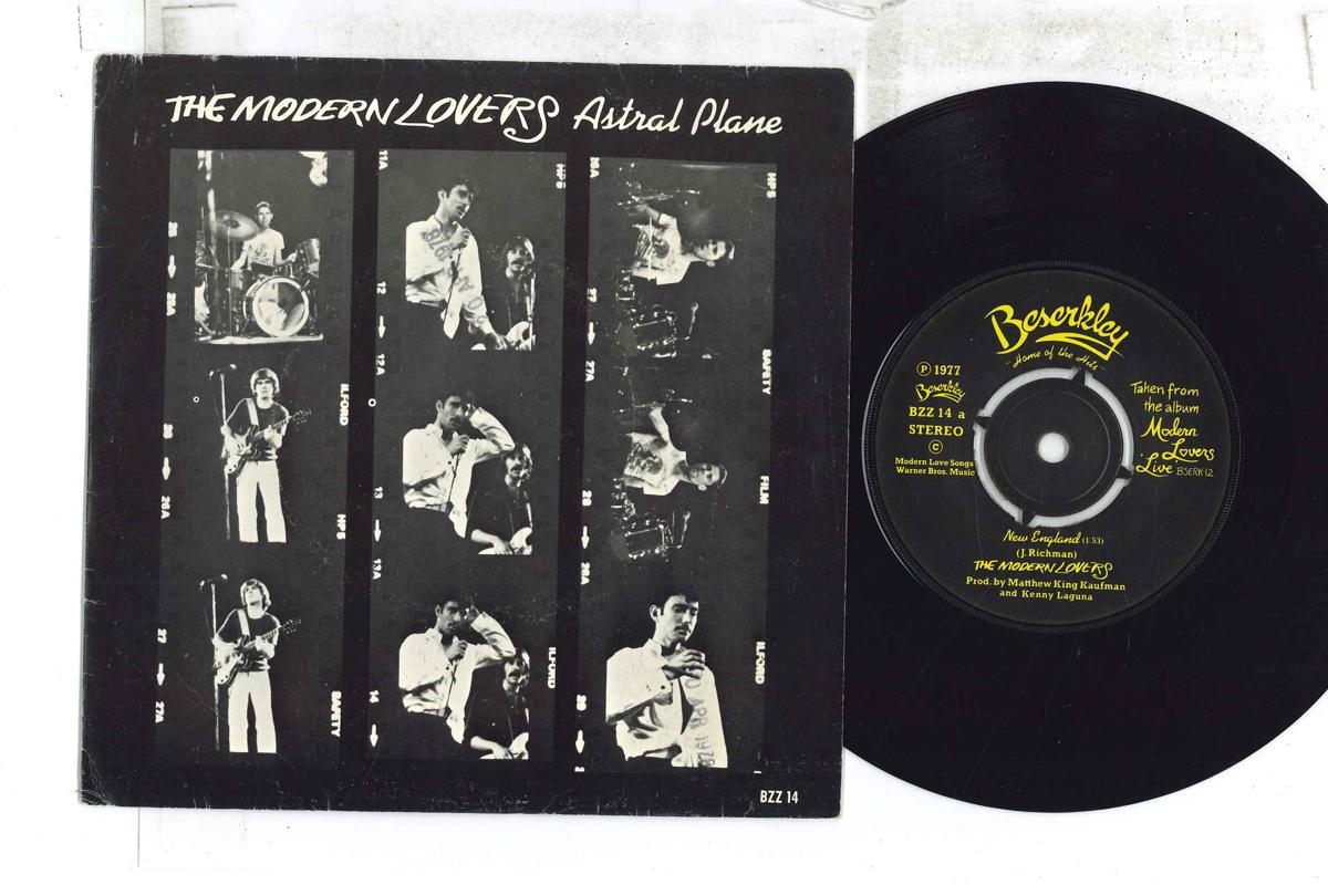 7inch Record MODERN LOVERS New England Astral Plane BZZ14 BESERKLEY 1978 UK Rock Used
7inch Record MODERN LOVERS New England Astral Plane BZZ14 BESERKLEY 1978 UK Rock Used