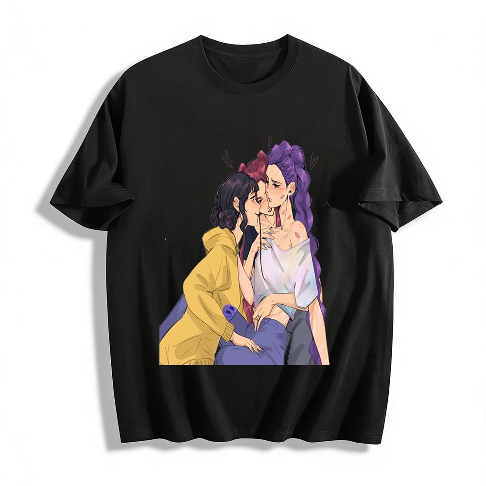 Lesbian Anime Girl Trio Print Hoodie Casual Long Sleeve Pullover For Women Y2K Streetwear Top Pure cotton T-shirt 6XL
Lesbian Anime Girl Trio Print Hoodie Casual Long Sleeve Pullover For Women Y2K Streetwear Top Pure cotton T-shirt 6XL