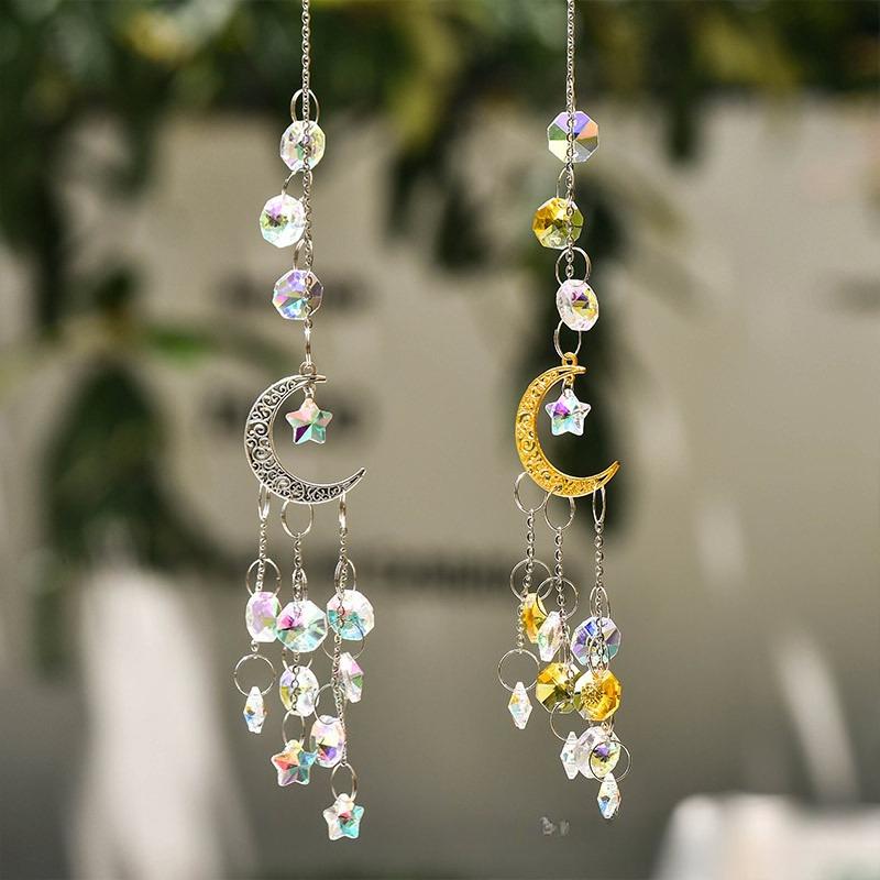 Crystal Rainbow Catcher Glass Light Wind Chimes Outdoor Art Hanging Pendant Home Decor Garden Prism Window Decoration Crafts
Crystal Rainbow Catcher Glass Light Wind Chimes Outdoor Art Hanging Pendant Home Decor Garden Prism Window Decoration Crafts