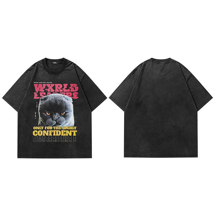 Men T Shirt Streetwear Hip Hop Oversize T Shirt Funny Graphic British Shorthair Cat Tshirt Faded Black Cotton Tops Tee Dope M
Men T Shirt Streetwear Hip Hop Oversize T Shirt Funny Graphic British Shorthair Cat Tshirt Faded Black Cotton Tops Tee Dope M
