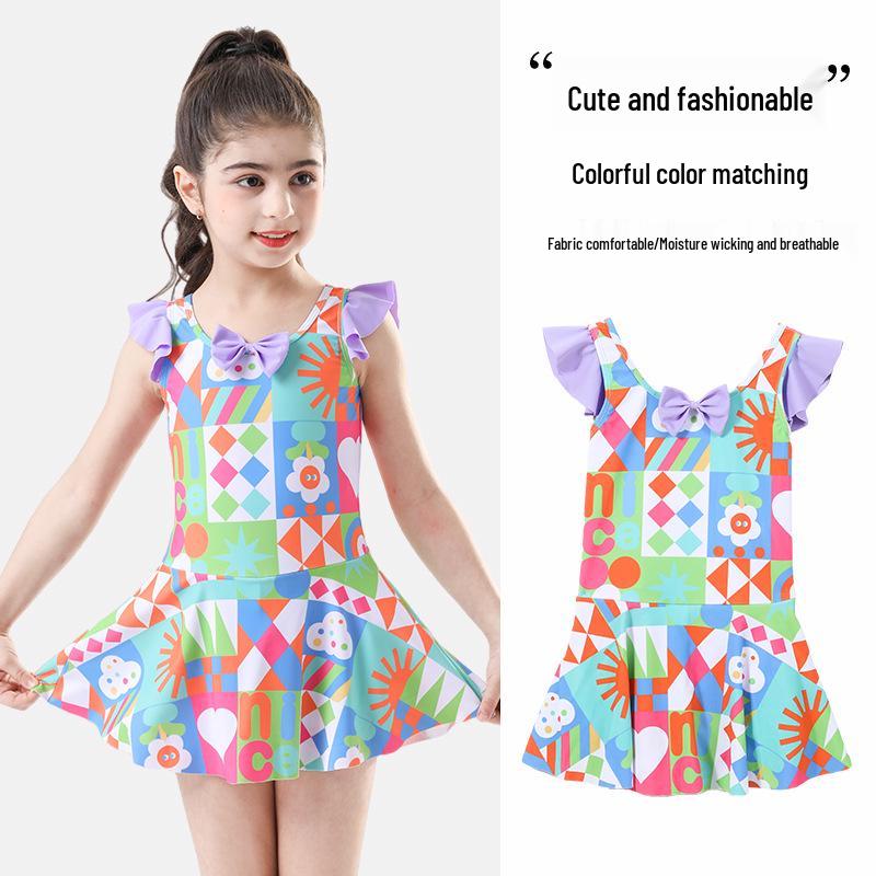 Girls Professional One-Piece Swimsuit Set - Suitable for Toddlers to Older Kids L цветочный
Girls Professional One-Piece Swimsuit Set - Suitable for Toddlers to Older Kids L цветочный
