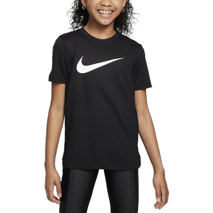 Nike Dri-Fit Legend Big Kids T-Shirt Comfortable Soft Sweat-Absorbing Short Sleeve Kids Tops Black FZ5199-010 XS
Nike Dri-Fit Legend Big Kids T-Shirt Comfortable Soft Sweat-Absorbing Short Sleeve Kids Tops Black FZ5199-010 XS