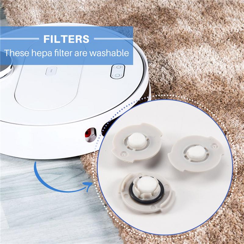Top Deals 24 Pcs/Lot For Xiaomi Roborock Robot S50 S51 Vacuum Cleaner Spare Parts Accessories Roborock Water Tank Filter
Top Deals 24 Pcs/Lot For Xiaomi Roborock Robot S50 S51 Vacuum Cleaner Spare Parts Accessories Roborock Water Tank Filter