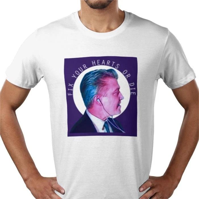 Fix Your Hearts Or Die Twin Peaks 90s Fan David Lynch T shirt Tee UK - all sizes 2XL
Fix Your Hearts Or Die Twin Peaks 90s Fan David Lynch T shirt Tee UK - all sizes 2XL