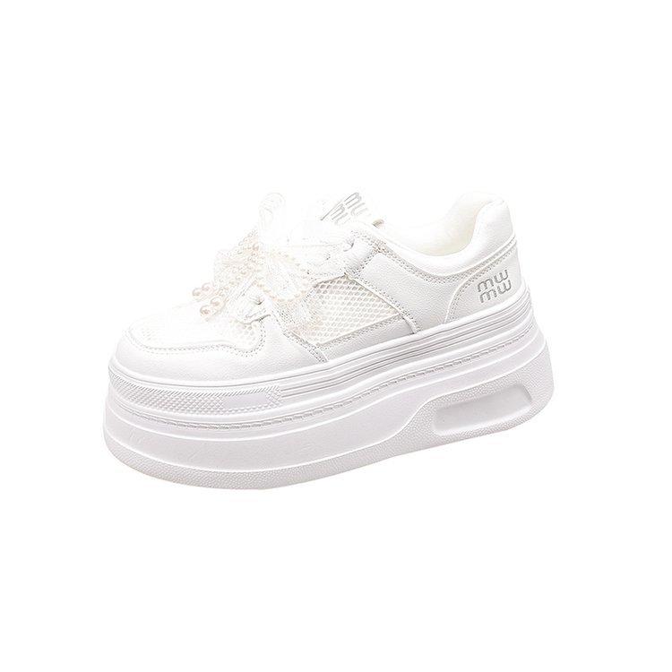 Net shoes 2025 spring new leather platform casual little white shoes women s height-increasing muffin shoes casual sports board shoes women 34
Net shoes 2025 spring new leather platform casual little white shoes women s height-increasing muffin shoes casual sports board shoes women 34