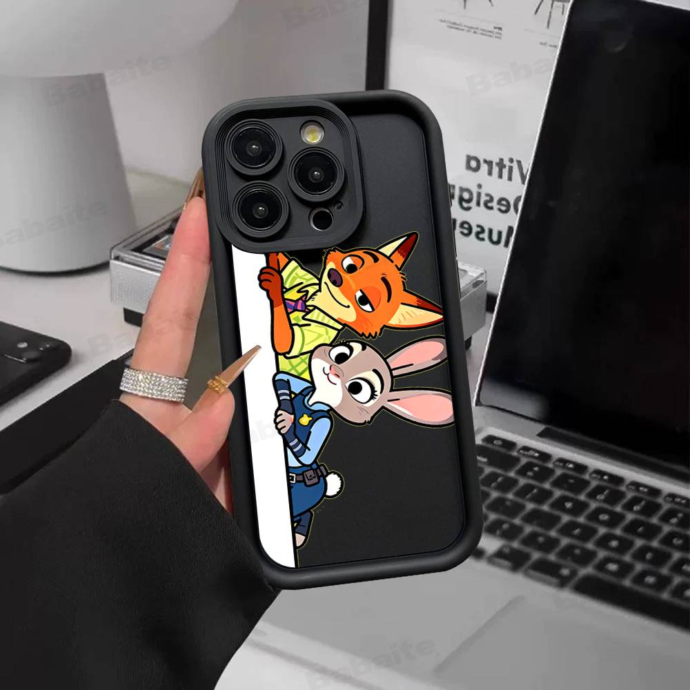 Zootopia Nick Judy Phone Case For IPhone 17 16 15 14 13 12 11 Pro Max Plus Silicone Shockproof Case iPhone 14
Zootopia Nick Judy Phone Case For IPhone 17 16 15 14 13 12 11 Pro Max Plus Silicone Shockproof Case iPhone 14