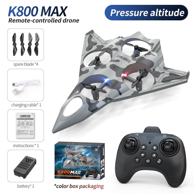 K800 MAX Радіокерований Літак Винищувач Перевертання на 360° 2.4G Пульт Дистанційного Керування Акробатичний Планер Політ Літаючий Літак з EPP Піни Світлодіодні Іграшки для Дітей сірий колір
K800 MAX Радіокерований Літак Винищувач Перевертання на 360° 2.4G Пульт Дистанційного Керування Акробатичний Планер Політ Літаючий Літак з EPP Піни Світлодіодні Іграшки для Дітей сірий колір