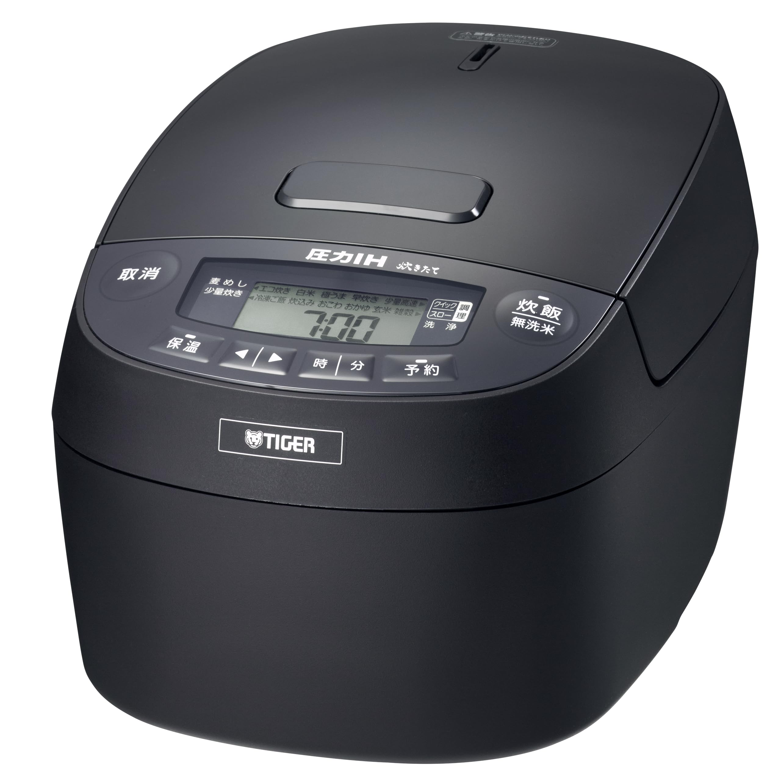 Термос Tiger Rice Pressure Freshly 5-слойный глиняный горшок с покрытием из зернистого тепла, легко чернеющий (ТИГР) Плита, 5,5 чашек, IH, приготовленная, инфракрасная,
Термос Tiger Rice Pressure Freshly 5-слойный глиняный горшок с покрытием из зернистого тепла, легко чернеющий (ТИГР) Плита, 5,5 чашек, IH, приготовленная, инфракрасная,