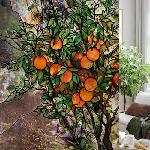 Stained Glass Window Film Privacy Frosted Glass Sticker Static Cling Custom size Decorative Tree River Hill View for Home Door (as the picture,40X50cm)
Stained Glass Window Film Privacy Frosted Glass Sticker Static Cling Custom size Decorative Tree River Hill View for Home Door (as the picture,40X50cm)