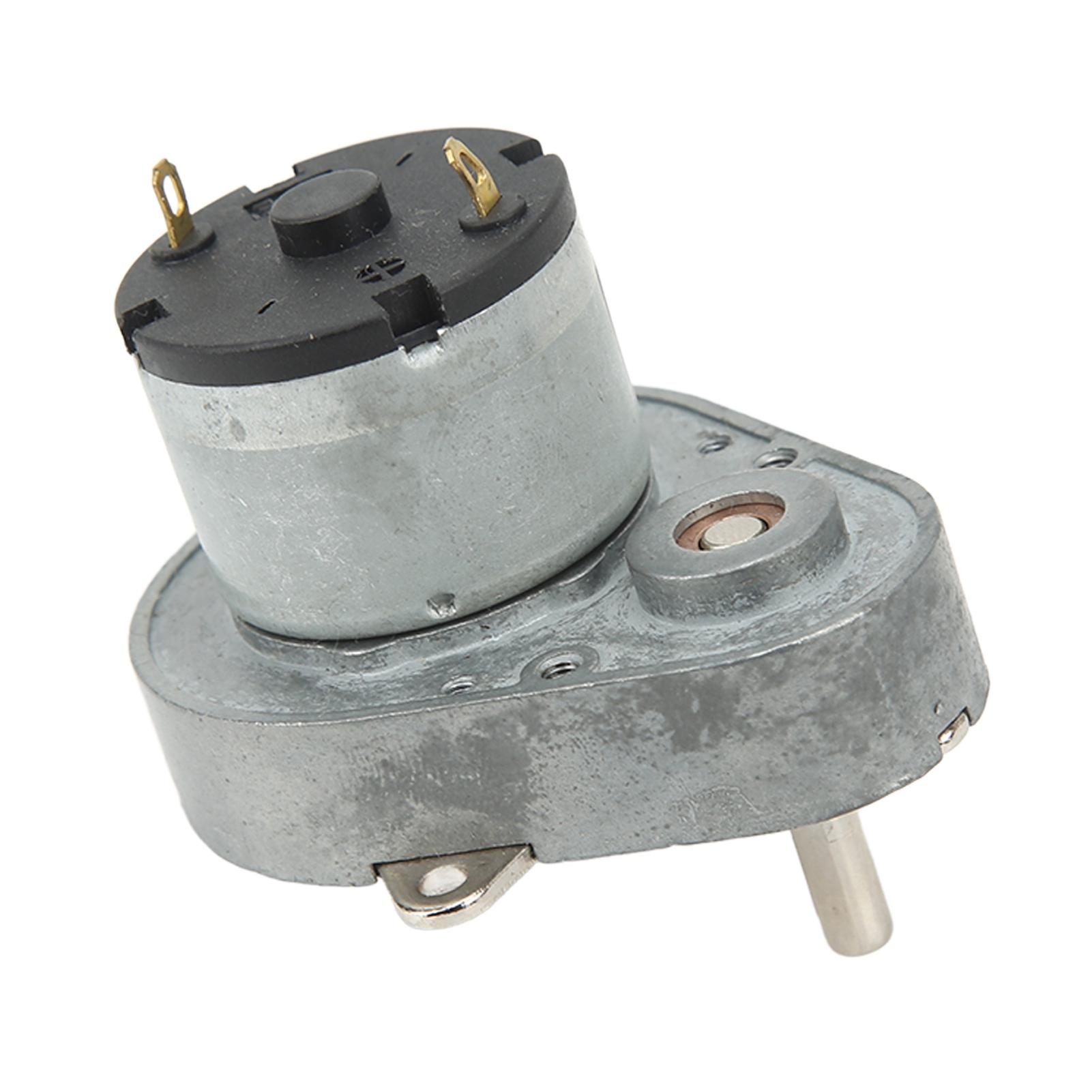 DC Gear Motor Aluminum Shell Brass Coil Strong Conductivity Worm Reduction Motor DC12V 50RPM
DC Gear Motor Aluminum Shell Brass Coil Strong Conductivity Worm Reduction Motor DC12V 50RPM