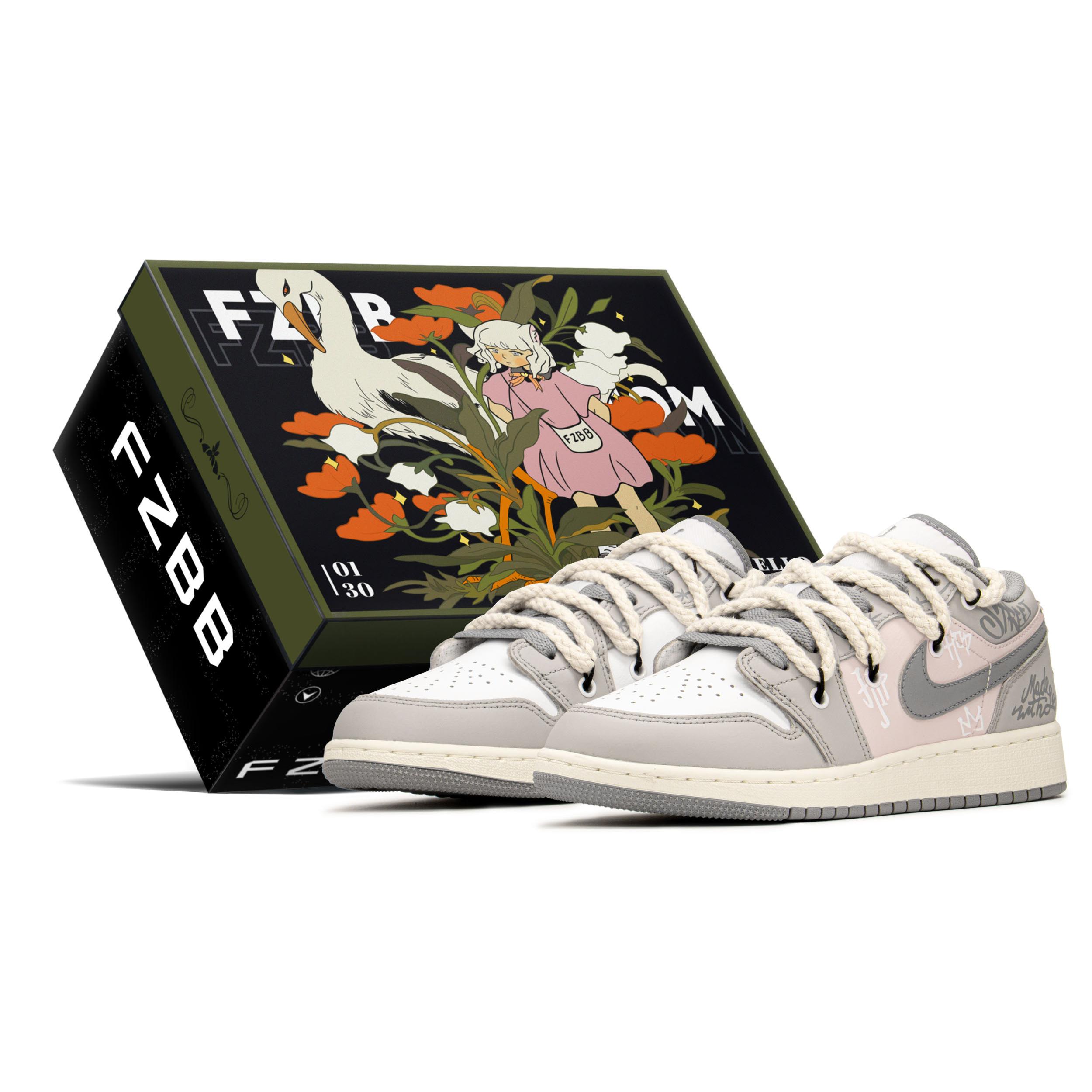 Jordan Air Jordan 1 Low top Vintage Basketball Shoes GS Mist Gray Smoke Pink 553560-053(TeamA-AJS-BOX) 35.5
Jordan Air Jordan 1 Low top Vintage Basketball Shoes GS Mist Gray Smoke Pink 553560-053(TeamA-AJS-BOX) 35.5