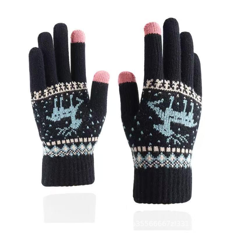 Women s Korean-Style Fleece Lined Cycling Gloves - Warm, Cute, Five-Finger Cold Protection, Touch Screen Compatible for Autumn and Winter. чорний
Women s Korean-Style Fleece Lined Cycling Gloves - Warm, Cute, Five-Finger Cold Protection, Touch Screen Compatible for Autumn and Winter. чорний