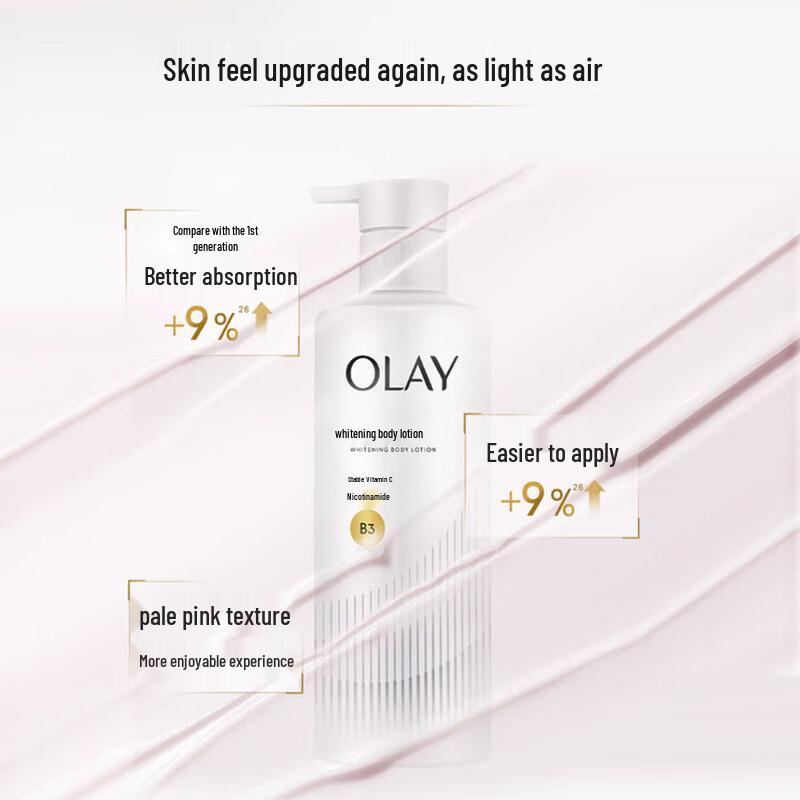 Olay Whitening & Brightening Essence Body Lotion
Olay Whitening & Brightening Essence Body Lotion
