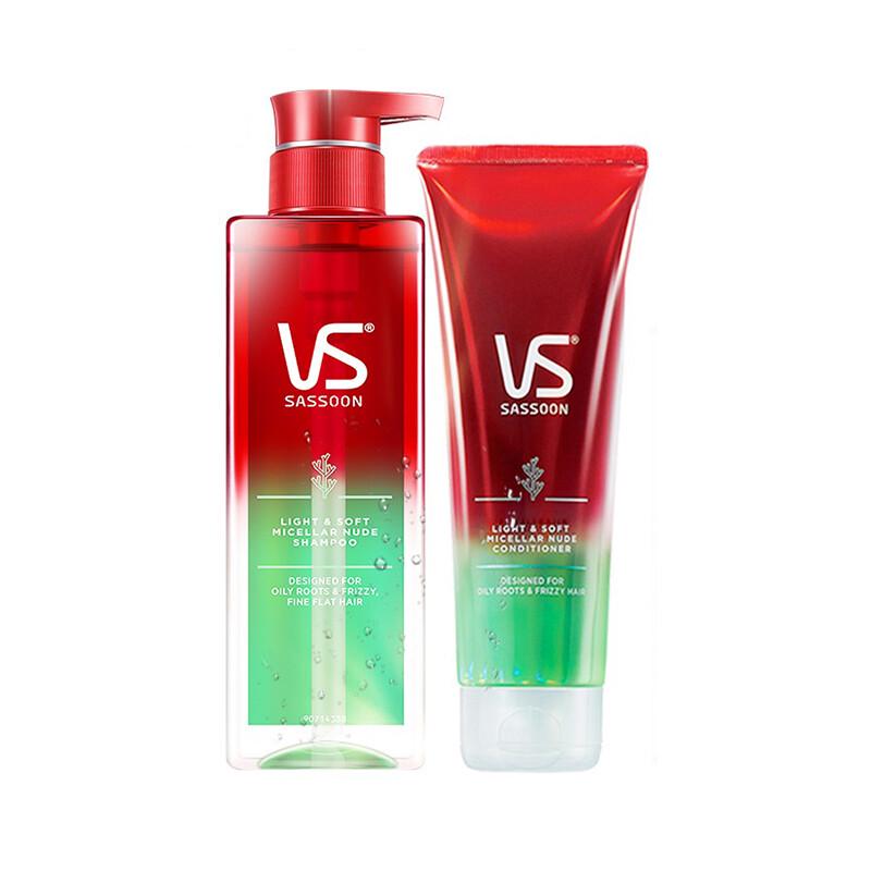 Vidal Sassoon Silicone-Free Oil Control Shampoo & Conditioner Set
Vidal Sassoon Silicone-Free Oil Control Shampoo & Conditioner Set