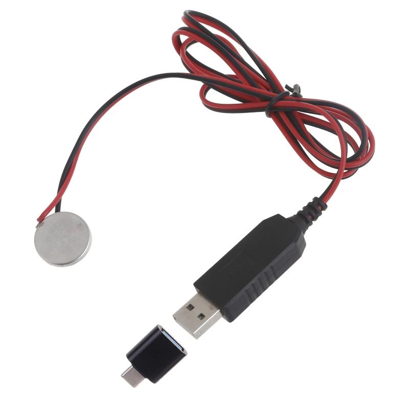 USB 5V2A Input Charging Cable Cord for CR2032 3V Output Batteries Powered Device Universal Portable Charger with Adapter 1
USB 5V2A Input Charging Cable Cord for CR2032 3V Output Batteries Powered Device Universal Portable Charger with Adapter 1