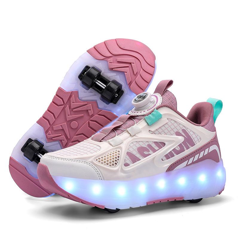 New Runaway Shoes Girls Four-wheel Walk Slippery USB Charging Children s Summer Wheels Shoes 29
New Runaway Shoes Girls Four-wheel Walk Slippery USB Charging Children s Summer Wheels Shoes 29