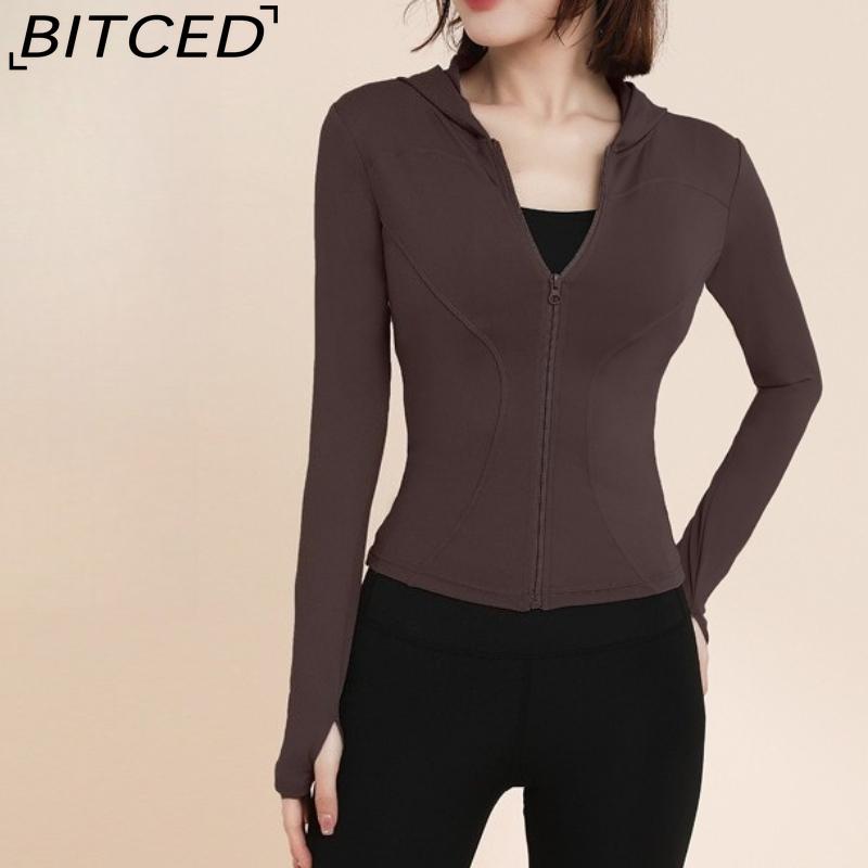 BITCED Women s Hooded Yoga Jacket - Slim-Fit, Windproof Running & Cycling Outerwear for Fitness & Sports - Autumn XXL кавовий
BITCED Women s Hooded Yoga Jacket - Slim-Fit, Windproof Running & Cycling Outerwear for Fitness & Sports - Autumn XXL кавовий