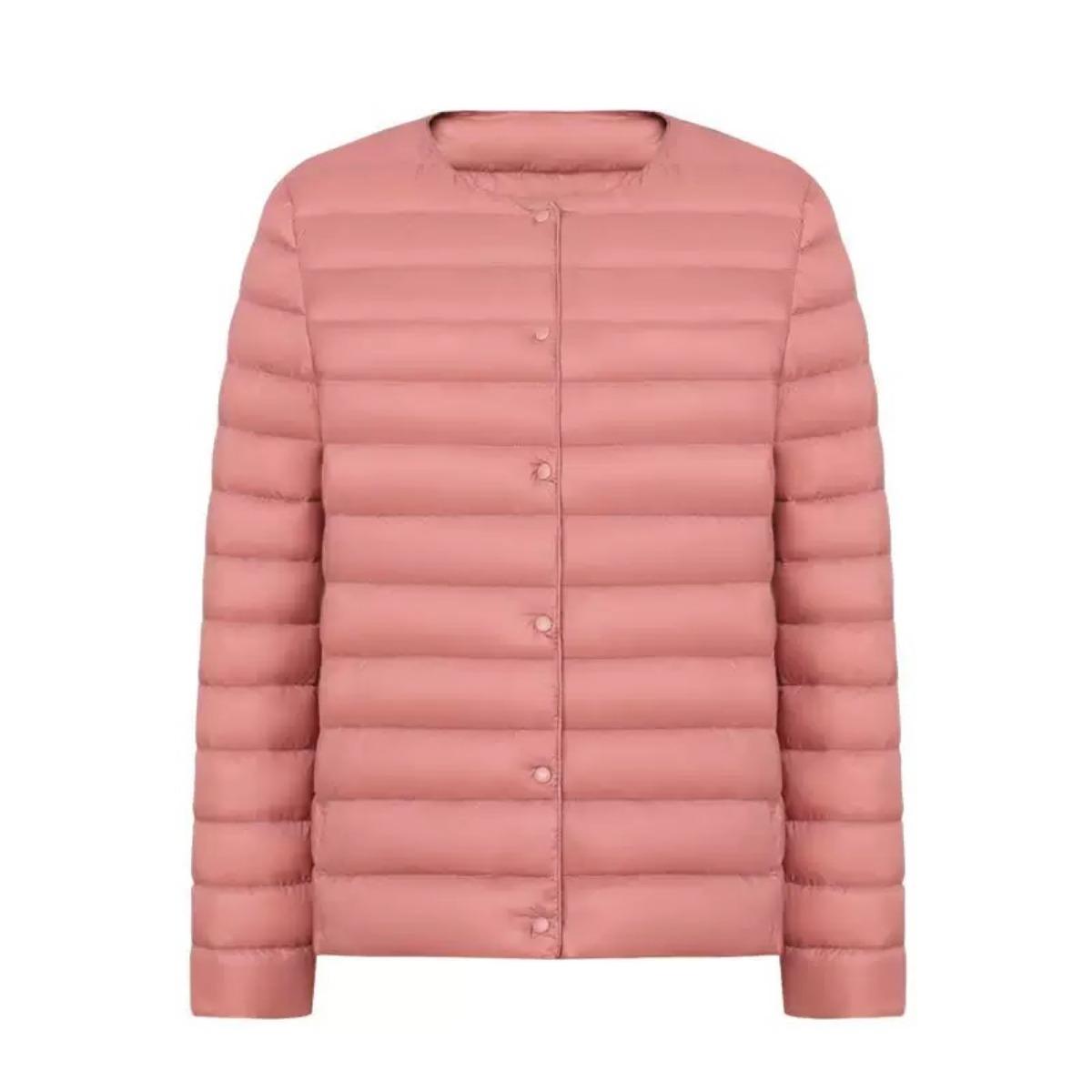 VAYLA New Spring Winter Women Liner Warm Down Jackets Ultralight Collarless Portable Female Padded Parkas O-Neck Puffer Overcoat 4XL
VAYLA New Spring Winter Women Liner Warm Down Jackets Ultralight Collarless Portable Female Padded Parkas O-Neck Puffer Overcoat 4XL