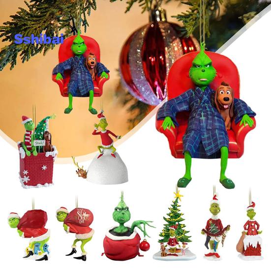 Christmas Pendant Greenwich Cartoon Figure Colorfast Christmas Tree Decoration Pendant Car Holiday Hanging Ornament Car Pendant New Year Gift
Christmas Pendant Greenwich Cartoon Figure Colorfast Christmas Tree Decoration Pendant Car Holiday Hanging Ornament Car Pendant New Year Gift