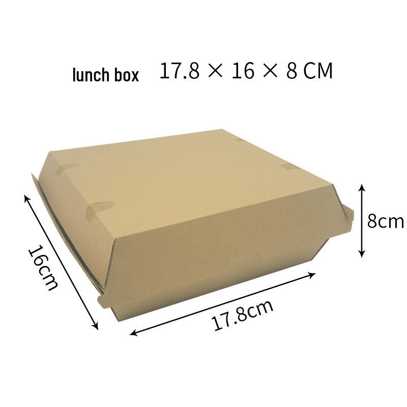 Reinforced Kraft Paper Hamburger & Hot Dog Box - High-Temperature Resistant Takeaway Bento Lunch Box One Box
Reinforced Kraft Paper Hamburger & Hot Dog Box - High-Temperature Resistant Takeaway Bento Lunch Box One Box