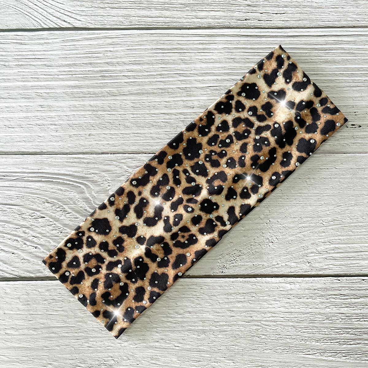 1pc Fashion Women Headband Rhinestone Leopard Printed Hairband Hair Accessories For Lady Girls Shopping Face Wash Turban Bandana
1pc Fashion Women Headband Rhinestone Leopard Printed Hairband Hair Accessories For Lady Girls Shopping Face Wash Turban Bandana