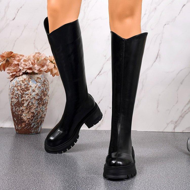 Модные женские длинные рыцарские сапоги 2025 Новая осенне-зимняя мода Маленький размер Сапоги с высоким голенищем Толстая подошва Универсальная резиновая подошва 38 чёрный
Модные женские длинные рыцарские сапоги 2025 Новая осенне-зимняя мода Маленький размер Сапоги с высоким голенищем Толстая подошва Универсальная резиновая подошва 38 чёрный