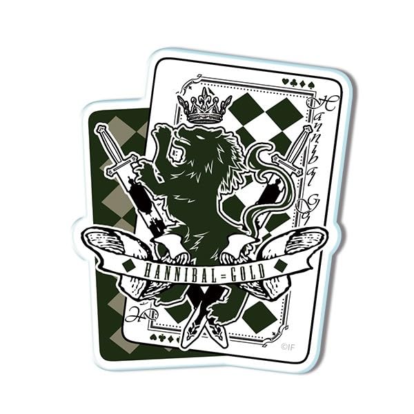 Alice in the Land of Spades Black Acrylic Badge Hannibal Gold B ~Wonderful World~ ABGA-S001-m22
Alice in the Land of Spades Black Acrylic Badge Hannibal Gold B ~Wonderful World~ ABGA-S001-m22