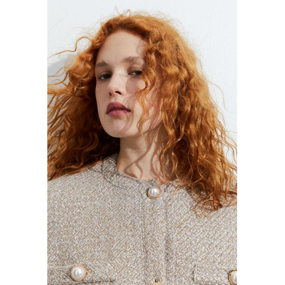 Куртка HM Textured бежевый меланж
Куртка HM Textured бежевый меланж