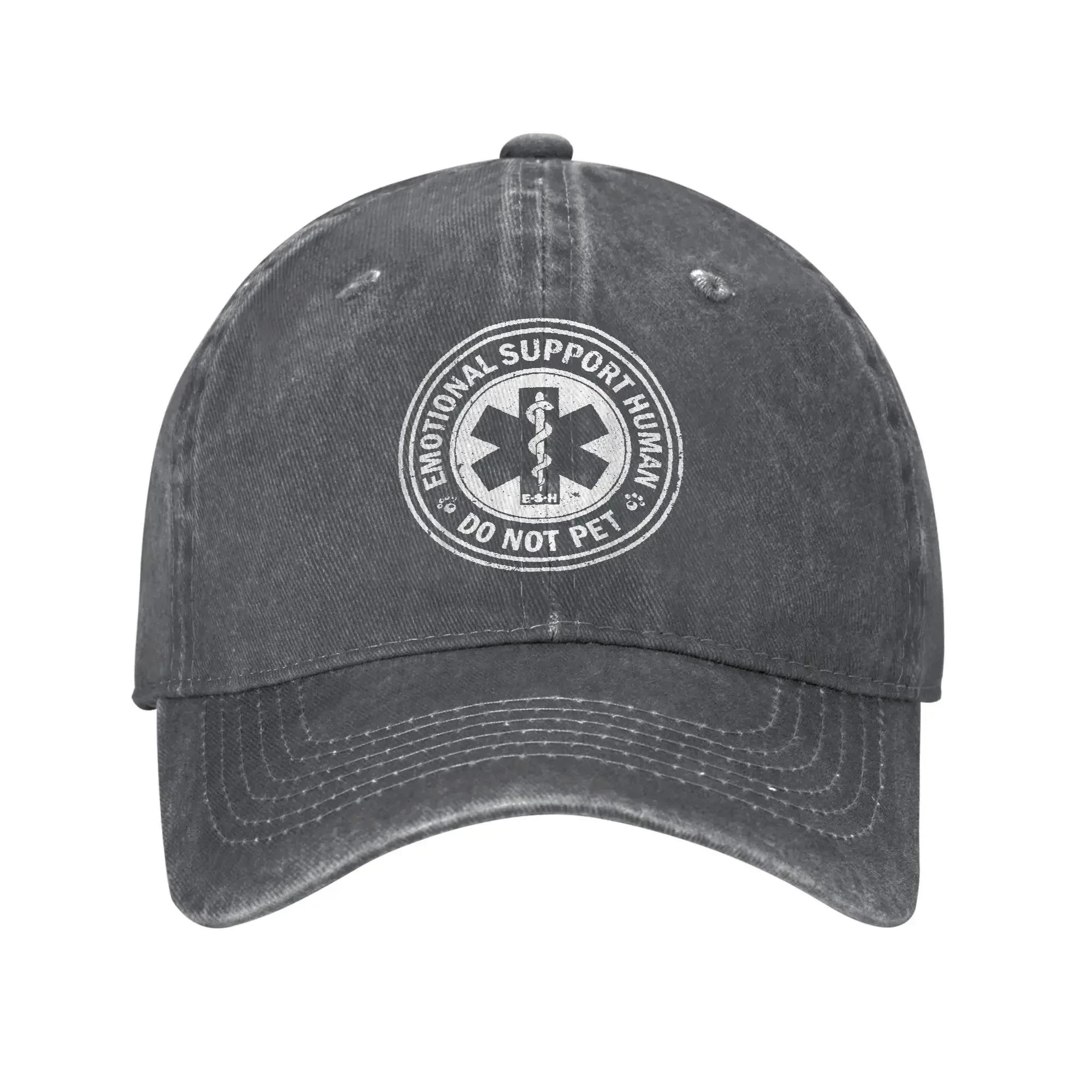 Classic Emotional Support HuUnisex Do Not Pet Baseball Cap Unisex Women Distressed Washed Headwear FunnyStar of Life Outdoor Gift Hat Adjustable
Classic Emotional Support HuUnisex Do Not Pet Baseball Cap Unisex Women Distressed Washed Headwear FunnyStar of Life Outdoor Gift Hat Adjustable